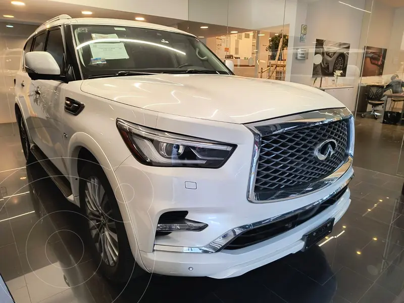 Foto Infiniti QX80 Sensory 8 Pasajeros usado (2020) color Blanco precio $790,000
