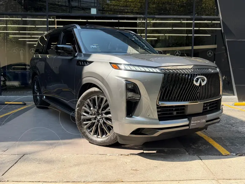 Foto Infiniti QX80 Autograph 4WD 7 Pasajeros usado (2026) color Gris precio $2,190,000