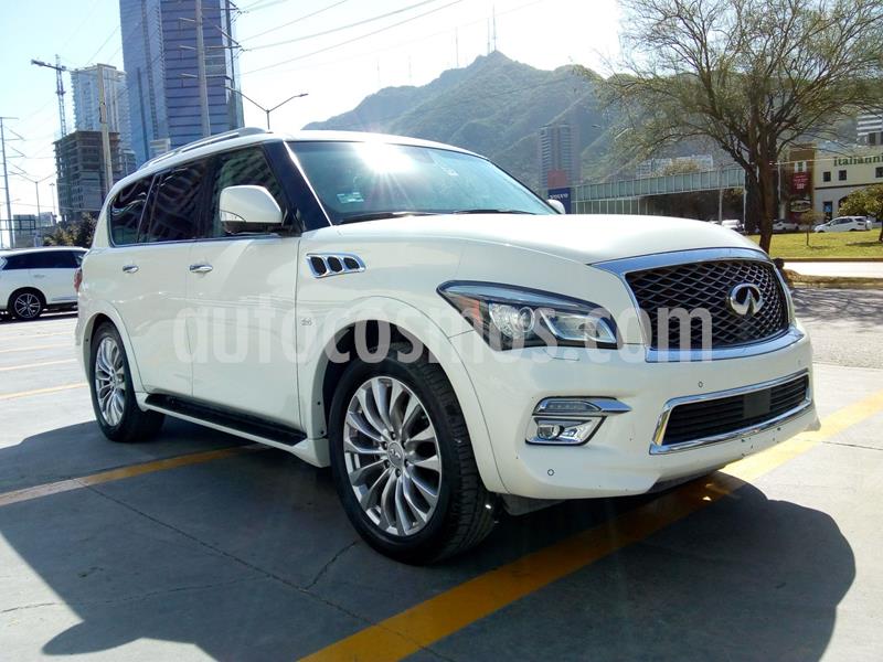Infiniti QX80 56 7 Pasajeros usado (2015) color Blanco precio $670,000