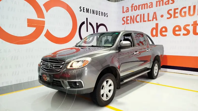 Foto JAC Frison T8 2.0L usado (2022) color Gris Oscuro financiado en mensualidades(enganche $74,938 mensualidades desde $5,730)