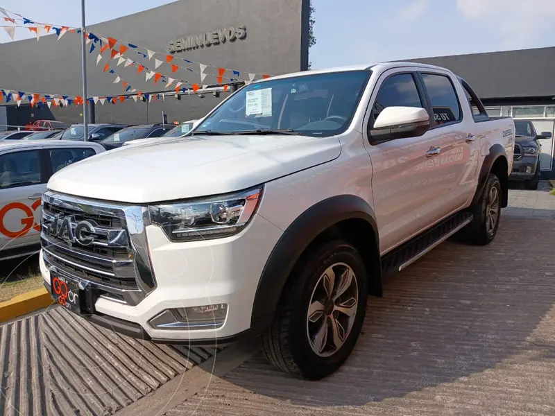 Foto JAC Frison T8 2.0L usado (2022) color Blanco financiado en mensualidades(enganche $86,655 mensualidades desde $6,626)