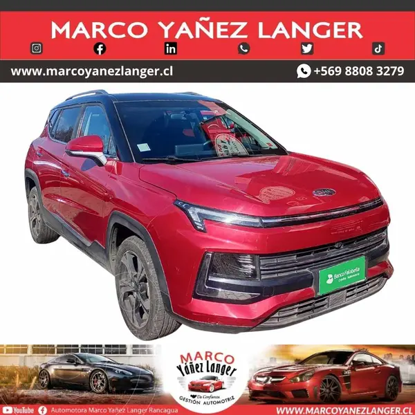 Foto JAC JS4 1.5T Luxury usado (2023) color Rojo precio $10.390.000