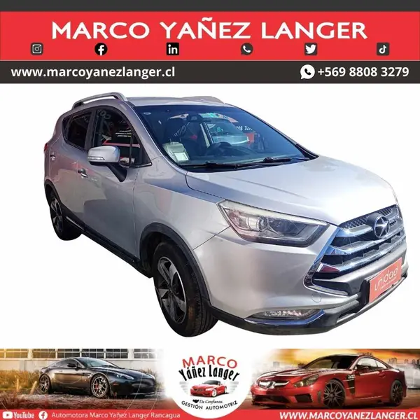 Foto JAC S3 1.6L Advance usado (2017) color Plata precio $7.690.000