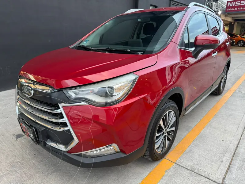 Foto JAC Sei3 Pro Active Aut usado (2023) color Rojo financiado en mensualidades(enganche $65,400 mensualidades desde $5,001)