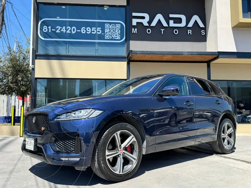 Foto Jaguar F-Pace First Edition usado (2019) color Azul precio $659,800