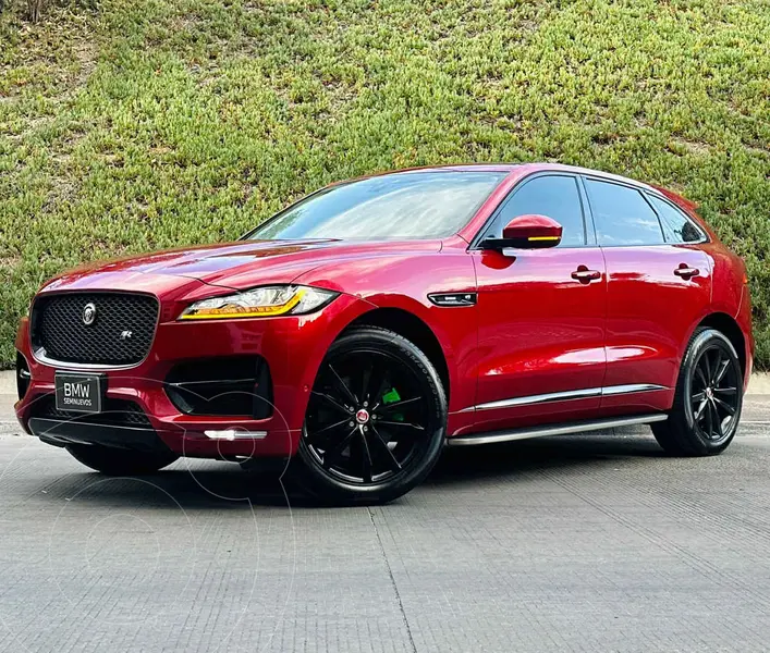 Foto Jaguar F-Pace R-Sport usado (2017) color Rojo financiado en mensualidades(enganche $109,800 mensualidades desde $8,564)