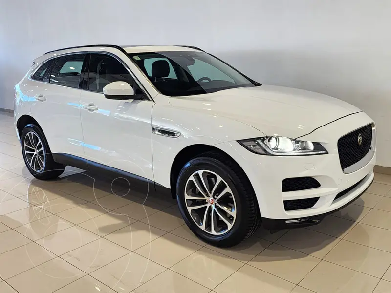 Foto Jaguar F-Pace Prestige P300 usado (2019) color Blanco Glaciar precio $599,000