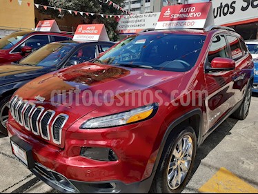Foto venta Auto usado Jeep Cherokee Limited (2017) color Rojo Cerezo precio $399,000