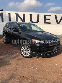 Jeep Cherokee Limited Premium usado (2015) color Negro precio $262,000