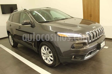Jeep Cherokee 5p Limited 4x2 L4/2.4 Aut usado (2017) color Gris precio $410,000