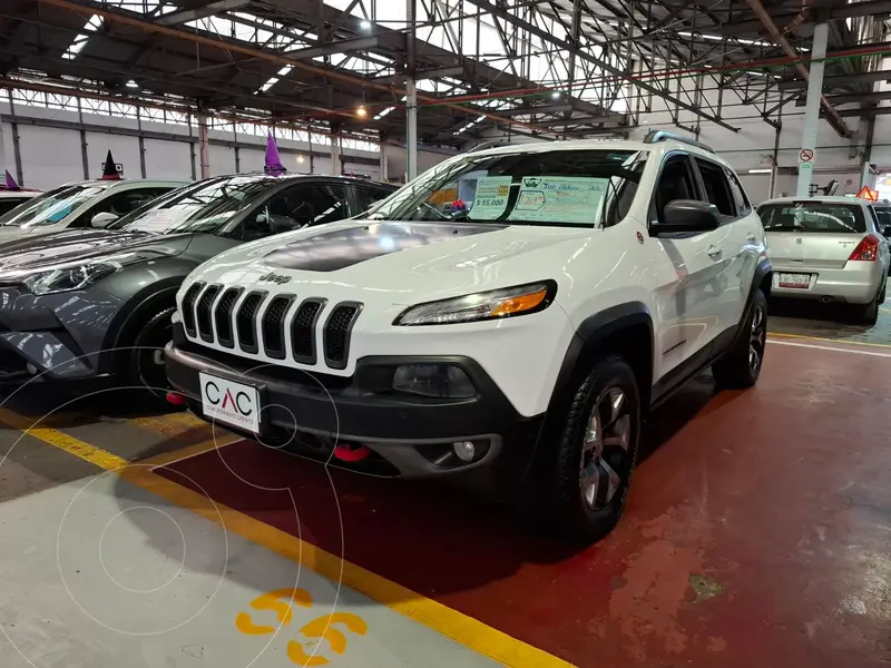 Foto Jeep Cherokee Limited usado (2016) color Blanco financiado en mensualidades(enganche $66,500 mensualidades desde $5,900)