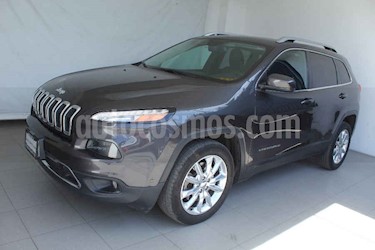Jeep Cherokee 5p Limited 4x2 usado (2016) color Gris precio $299,000