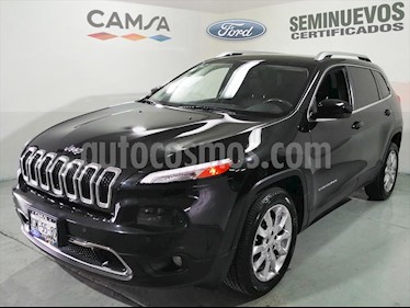 Jeep Cherokee 5P LIMITED 4X2 L4 2.4 AUT usado (2015) color Negro precio $269,900