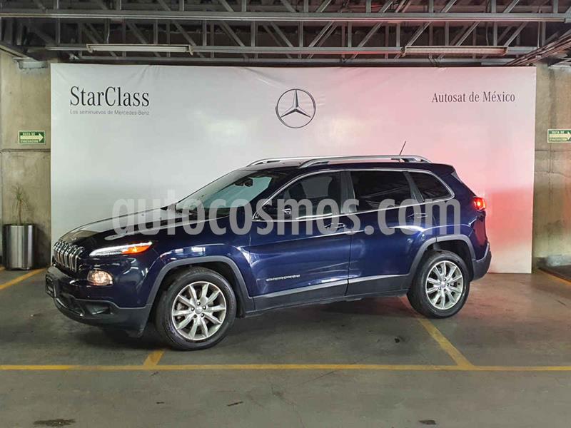 Jeep Cherokee Limited usado (2015) color Azul precio $269,000