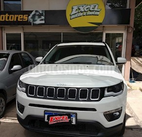 Jeep Compass 2.4 4x2 Sport usado (2018) color Blanco precio $2.250.000