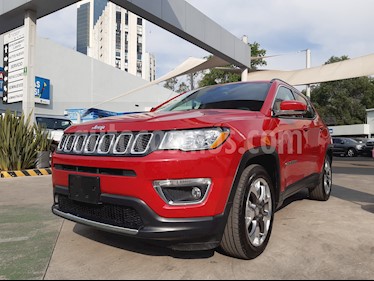 foto Jeep Compass 4x2 Limited Aut usado (2018) color Rojo Cerezo precio $385,000