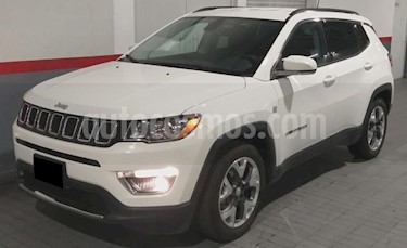 Jeep Compass 5P LIMITED TA A/AC. AUT. PIEL GPS RA-18 usado (2019) color Blanco precio $439,000