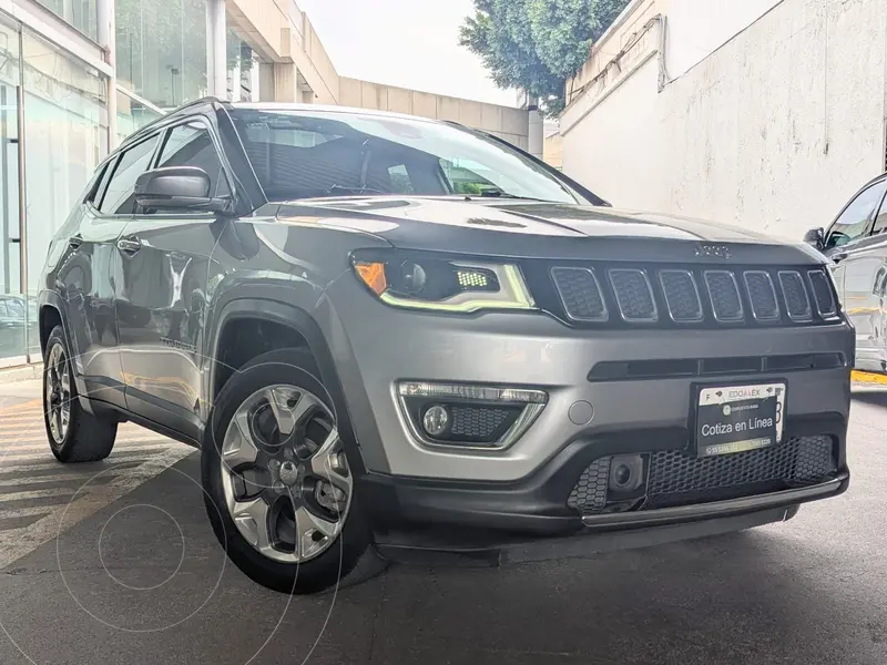 Foto Jeep Compass Limited usado (2019) color plateado financiado en mensualidades(enganche $137,522 mensualidades desde $5,908)