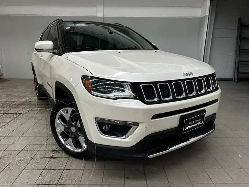 Foto Jeep Compass Limited Premium usado (2019) color Blanco financiado en mensualidades(enganche $133,760 mensualidades desde $5,746)