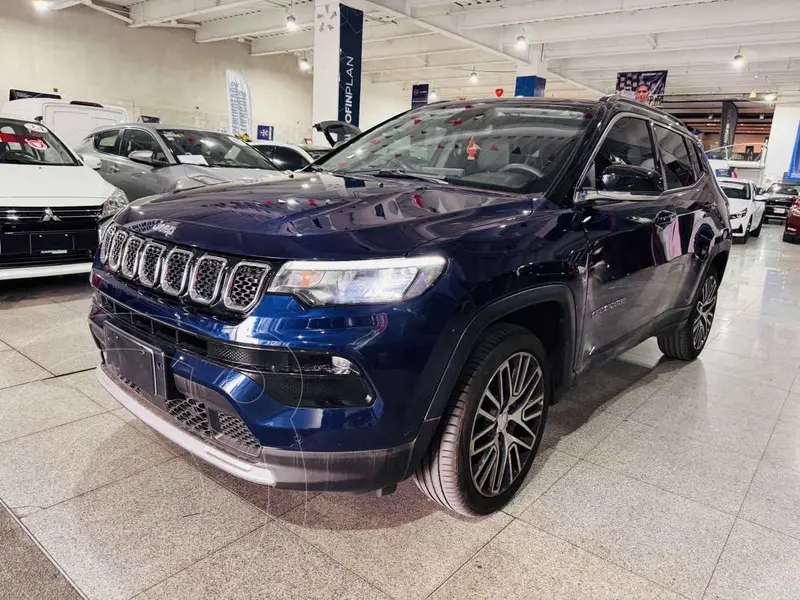 Foto Jeep Compass Altitude usado (2023) color Azul financiado en mensualidades(enganche $106,275 mensualidades desde $8,130)