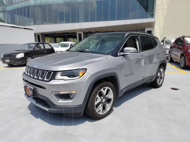 Foto Jeep Compass Limited Premium usado (2018) color Gris financiado en mensualidades(enganche $95,375 mensualidades desde $7,293)