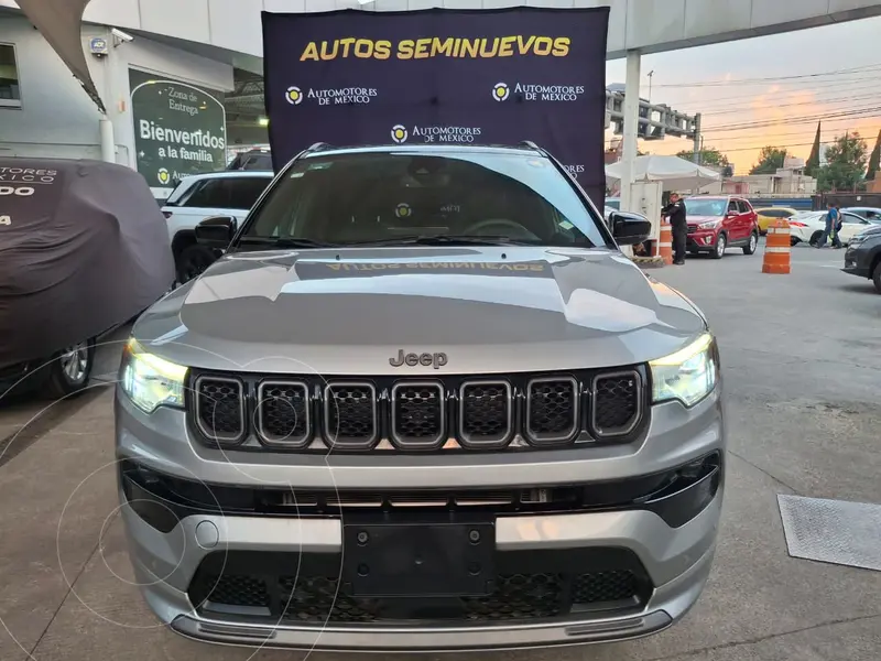 Foto Jeep Compass High Altitude usado (2023) color Plata Martillado financiado en mensualidades(enganche $93,000 mensualidades desde $11,287)