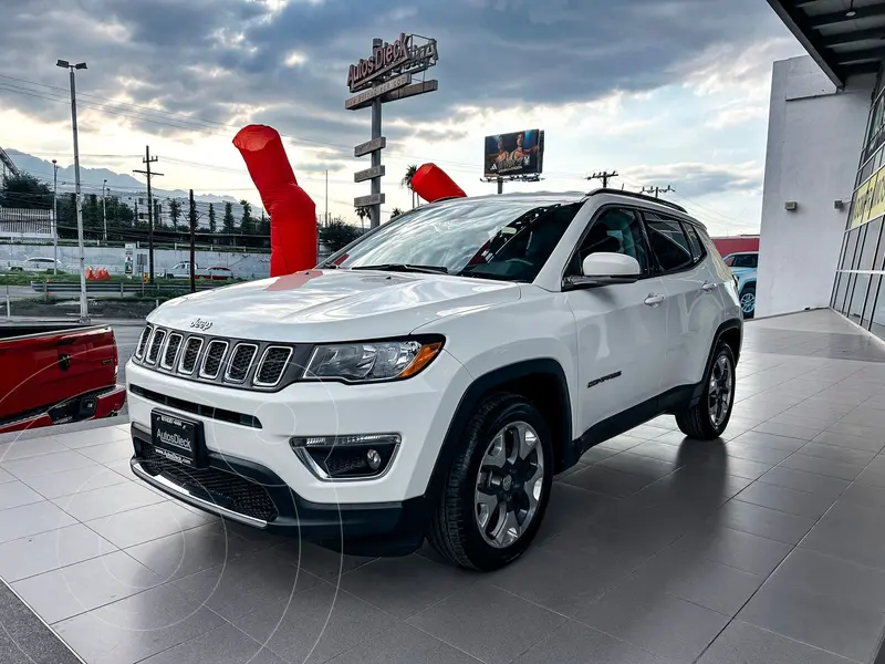 Foto Jeep Compass Limited usado (2018) color Blanco financiado en mensualidades(enganche $74,580 mensualidades desde $7,632)