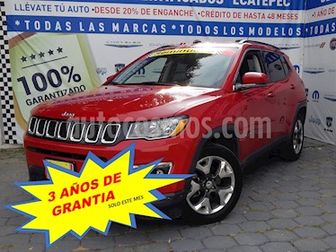 foto Jeep Compass 4x2 Latitude Aut usado (2018) color Rojo Cerezo precio $389,000