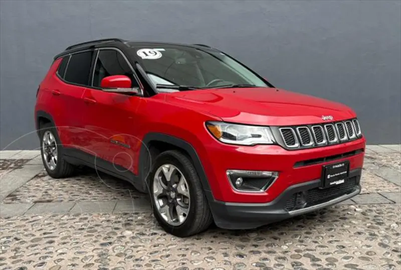 Foto Jeep Compass Limited Premium usado (2019) color Rojo precio $345,000
