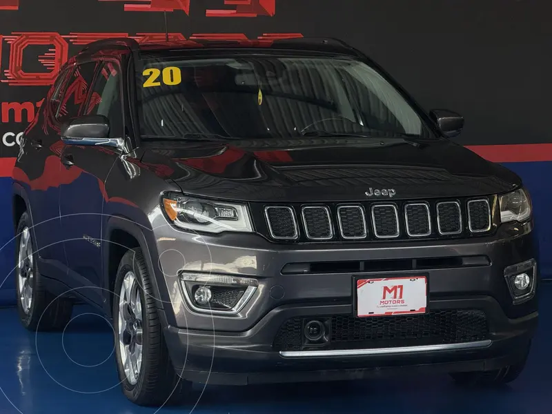Foto Jeep Compass Limited Premium usado (2020) color Gris financiado en mensualidades(enganche $59,600)