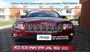 Jeep Compass 4x2 Limited Premium CVT Nav usado (2016) color Rojo Cerezo precio $224,999