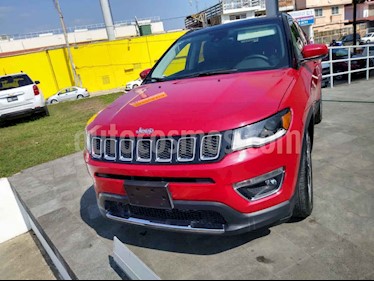 Jeep Compass 5p Limited Premium 4x2 L4/2.4 Aut usado (2018) color Rojo precio $383,500