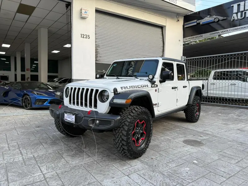 Foto Jeep Gladiator Rubicon usado (2020) color Blanco financiado en mensualidades(enganche $200,000 mensualidades desde $26,668)