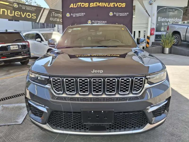 Foto Jeep Grand Cherokee 4xe Summit reserve usado (2025) color Gris financiado en mensualidades(enganche $320,000 mensualidades desde $38,233)