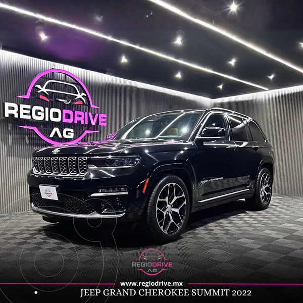 Foto Jeep Grand Cherokee Summit Reserve 4x4 usado (2022) color Negro Diamante precio $969,900