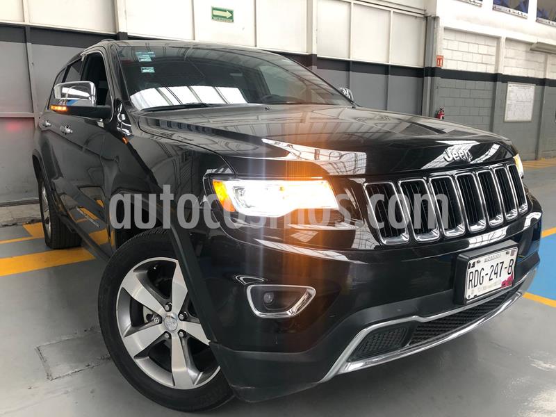 Jeep Grand Cherokee Limited Lujo 3.6L 4x2 usado (2015) color Negro precio $399,000