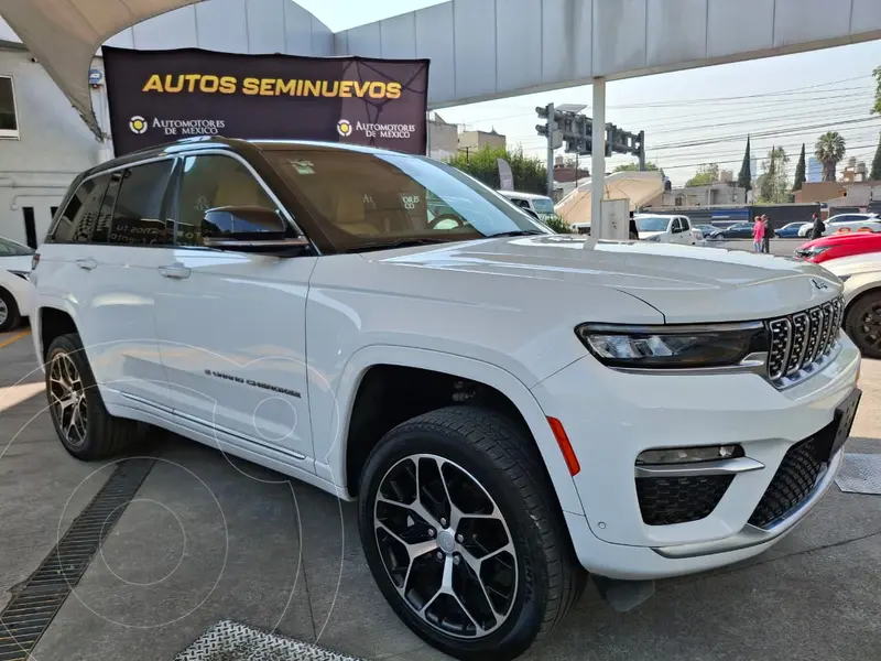 Foto Jeep Grand Cherokee Summit Reserve 4x4 usado (2025) color Blanco financiado en mensualidades(enganche $310,000 mensualidades desde $36,060)