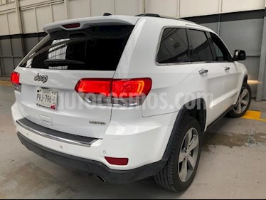 Foto Jeep Grand Cherokee 5P LIMITED LUJO V6 3.6L TA PIEL QC GPS BI-XENON R usado (2015) color Blanco precio $380,000