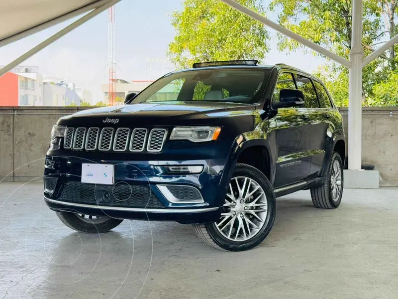 Foto Jeep Grand Cherokee Summit Elite Platinum 5.7L 4x4 usado (2017) color Azul financiado en mensualidades(enganche $109,780 mensualidades desde $10,830)