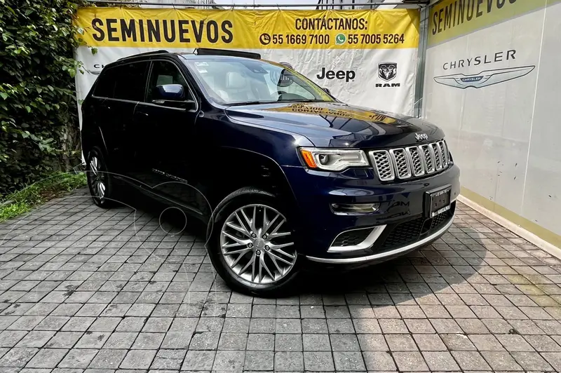 Foto Jeep Grand Cherokee Summit Elite Platinum 5.7L 4x4 usado (2017) color Azul precio $587,000