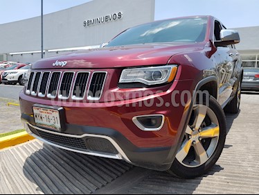 Jeep Grand Cherokee Limited 3.6L 4x2 usado (2016) color Rojo Cerezo precio $460,000