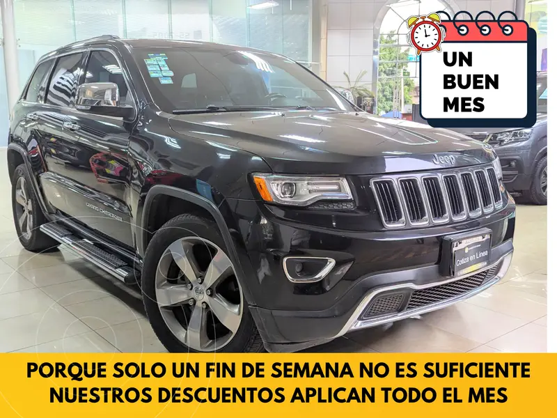 Foto Jeep Grand Cherokee Limited Lujo 5.7L 4x2 usado (2015) color Negro precio $305,800