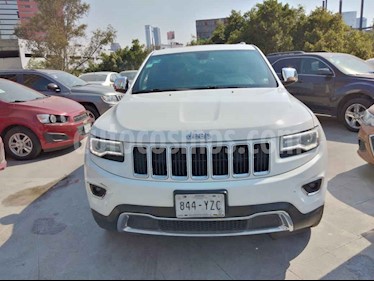 Jeep Grand Cherokee 5p Limited Lujo 4x2 V6/3.6 Aut usado (2014) color Blanco precio $315,000