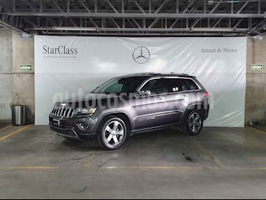 Jeep Grand Cherokee 5p Limited Lujo 4x2 V6/3.6 Aut usado (2014) color Gris precio $329,000