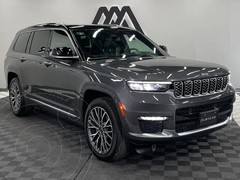 Foto Jeep Grand Cherokee L Summit Reserve 4x4 usado (2022) color Gris precio $889,999