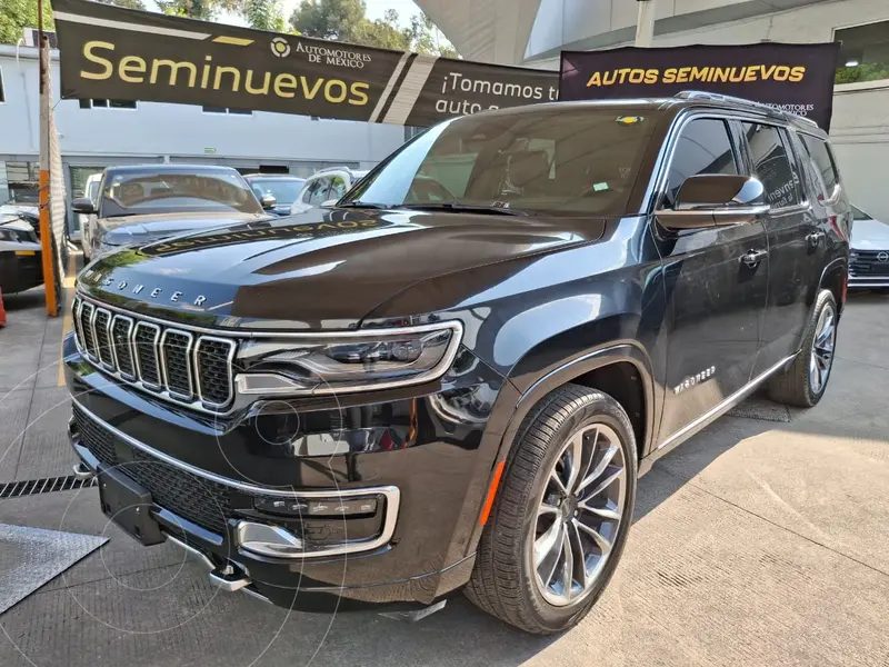 Foto Jeep Grand Wagoneer L 3.0L usado (2023) color Negro Diamante financiado en mensualidades(enganche $239,800 mensualidades desde $28,875)