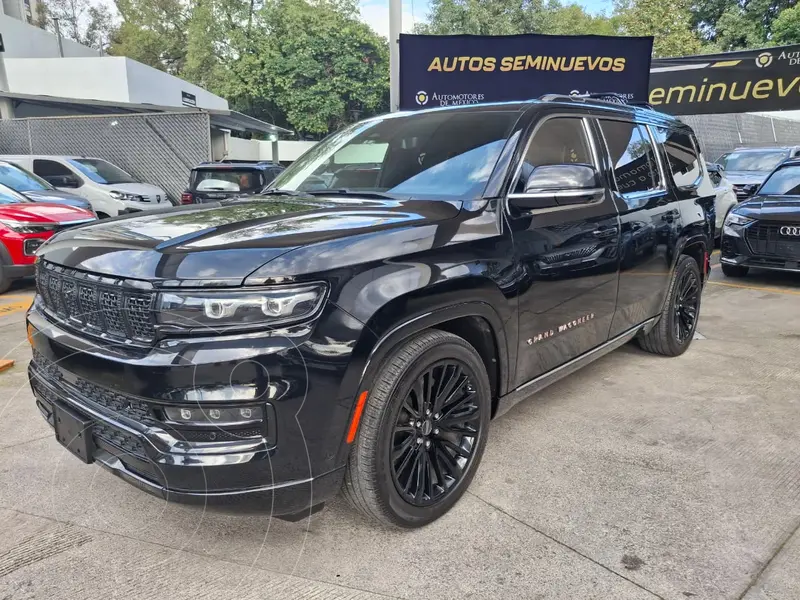 Foto Jeep Grand Wagoneer L 6.4L usado (2022) color Negro Diamante financiado en mensualidades(enganche $426,000 mensualidades desde $27,779)