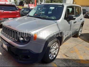 Foto venta Auto usado Jeep Renegade 4x2 Sport Aut (2017) color Plata Hielo precio $282,000