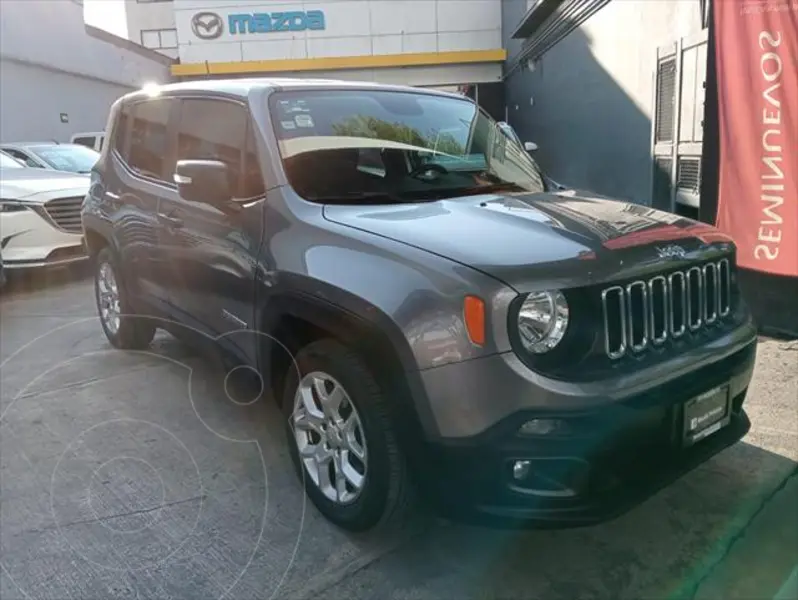 Foto Jeep Renegade 4x2 Sport Aut usado (2018) color Gris financiado en mensualidades(enganche $53,784 mensualidades desde $6,213)