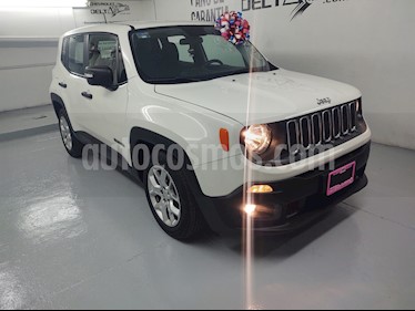 Jeep Renegade 4x2 Sport Aut usado (2018) color Blanco Alpine precio $289,000